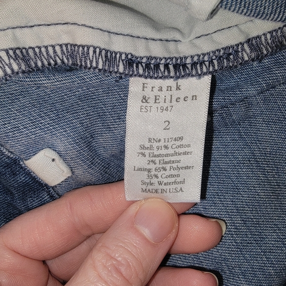 Frank & Eileen Waterford Denim Walking Short 1968 Wash - Picture 7 of 13